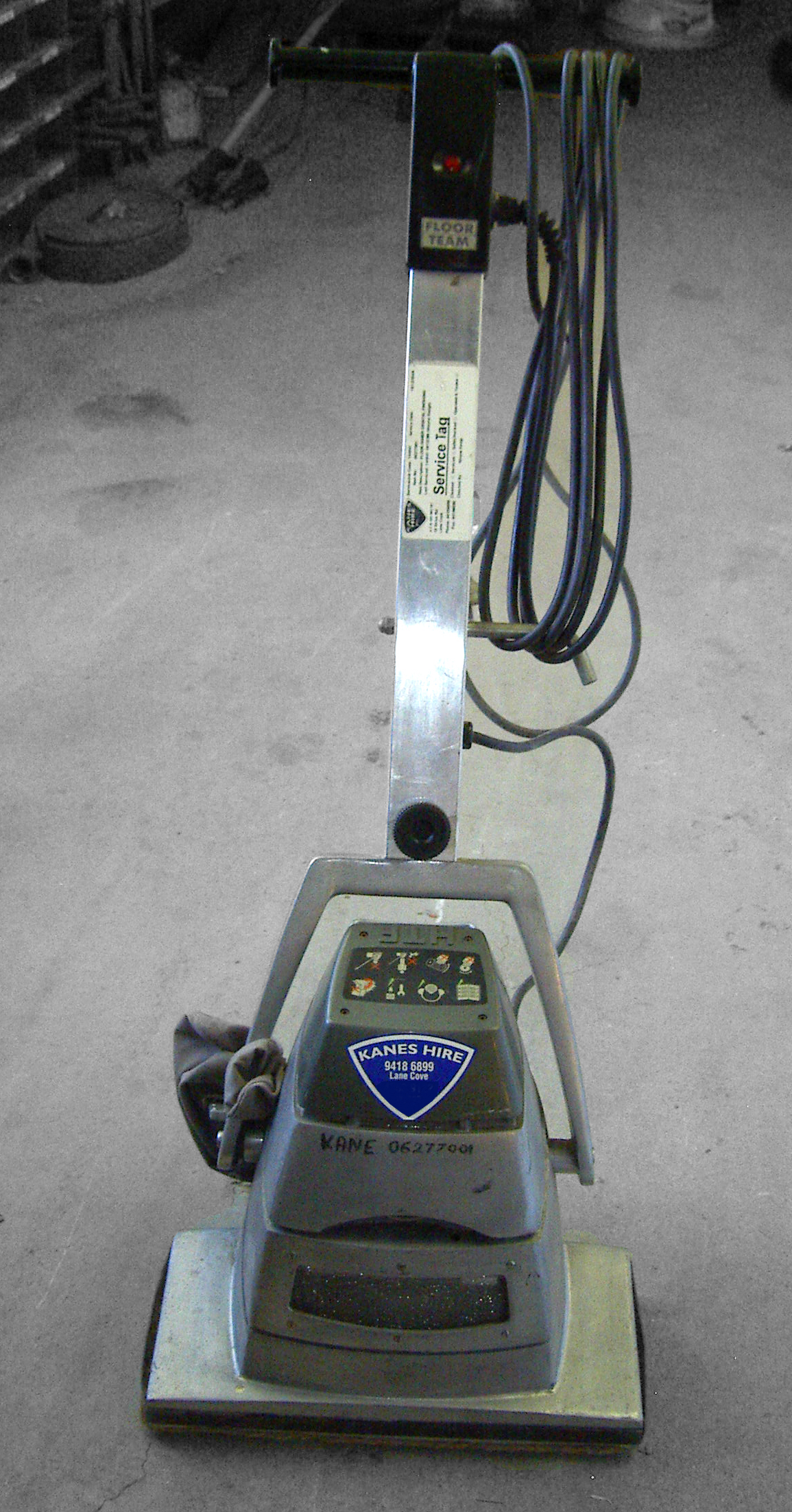 FLOOR SANDER ORBITAL FINISHING