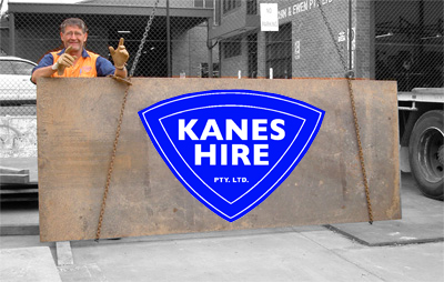 ROAD PLATE 6m x 2.5m x 30mm 4.9T